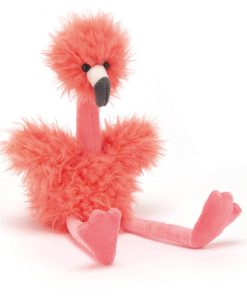 bonbon knuffel flamingo van jellycat Sassefras Meisjes Speelgoed