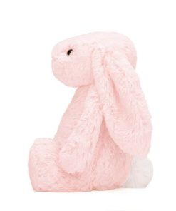 jellycat bashful bunny pink 31 cm zijkant Sassefras Meisjes Speelgoed
