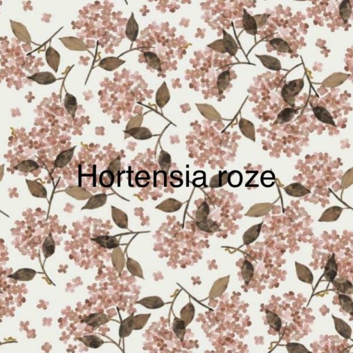 poppenhuis dekbedset hortensia roze Sassefras