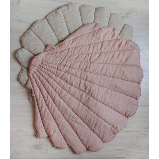 powder pink shell mat dubbelzijdig Sassefras